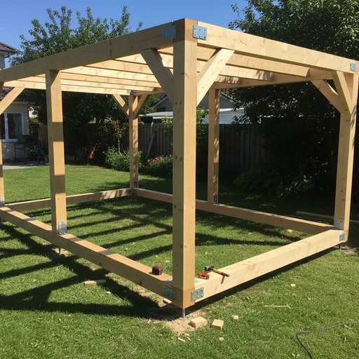 Брус клееный 100*100*5000, сорт АВ