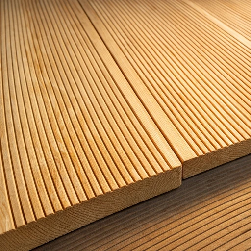 Доска террасная лиственница вельвет 28*90*3000, сорт Классик (0,27м2)