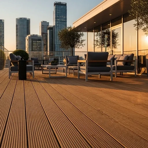 Доска террасная лиственница вельвет 28*120*2000, сорт Э (0,24м2)