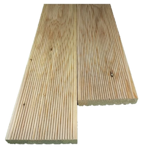 Доска террасная лиственница вельвет 34*190*5000, сорт АВС (0,95м2)