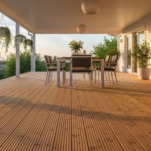 Доска террасная лиственница вельвет 45*120*6000, сорт Э (0,72м2)