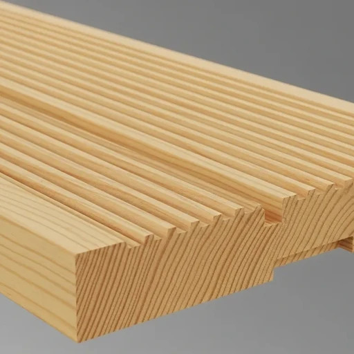 Доска террасная лиственница вельвет 45*190*3000, сорт Э (0,57м2)