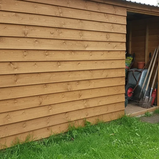 Планкен лиственница скошенный 20*142*2500, сорт АВ (0,355м2)